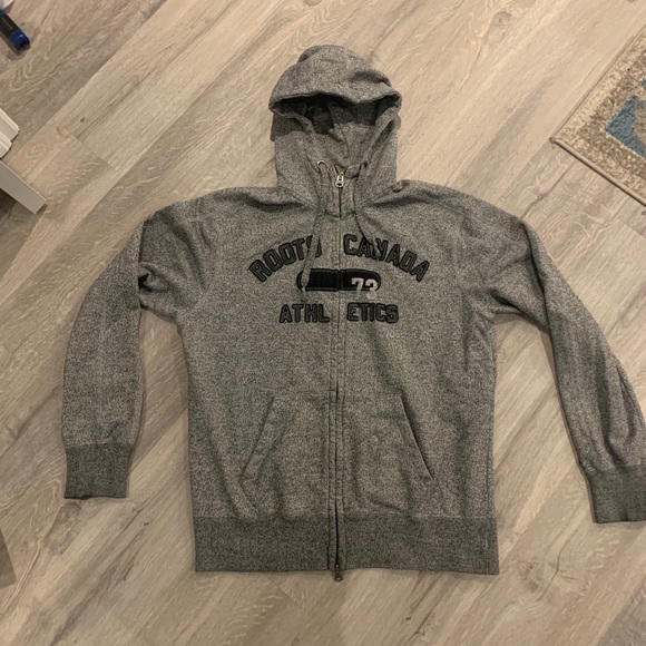 Men’s Roots Salt and Pepper full zip hoody - Large - Picture 1 of 6